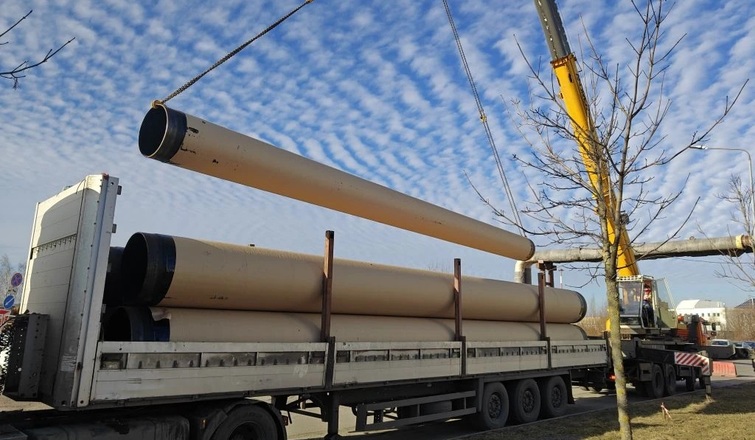 Реконструкция тепловых сетей по территории Авиагородка